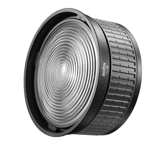 Насадка оптическая Godox FLS10 с линзой Френеля, фото , изображение 5