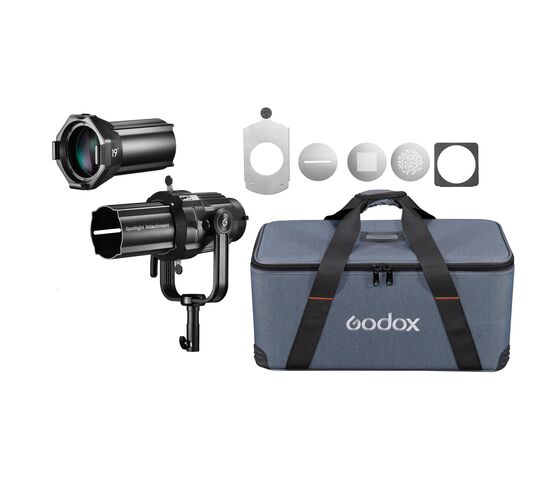 Проекционная насадка Godox VSA-19K с линзой 19°, фото , изображение 11