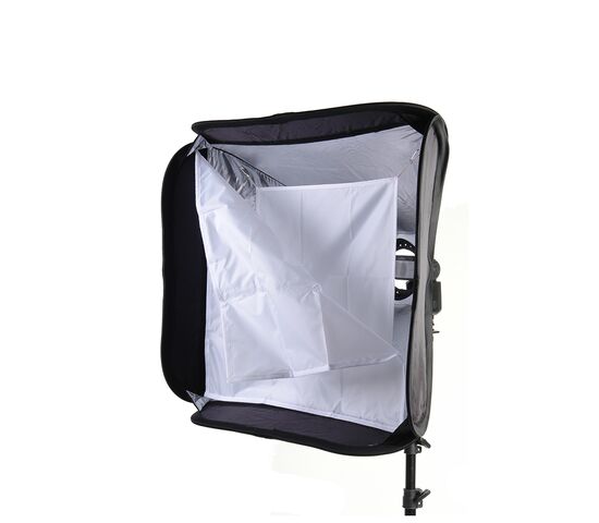 Софтбокс Falcon Eyes EB-060 40x40cm с переходником для накамерных вспышек, фото , изображение 2