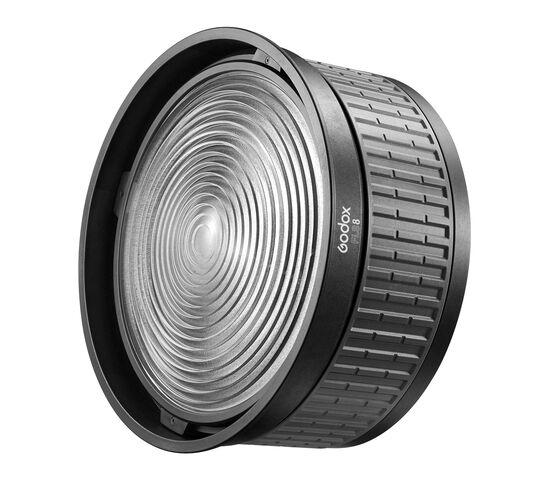 Насадка оптическая Godox FLS8 с линзой Френеля, фото 