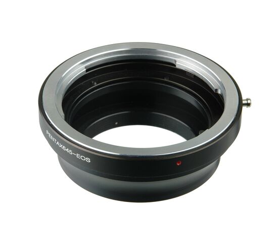Кольцо переходное Pentax 645 на Canon EOS, фото 