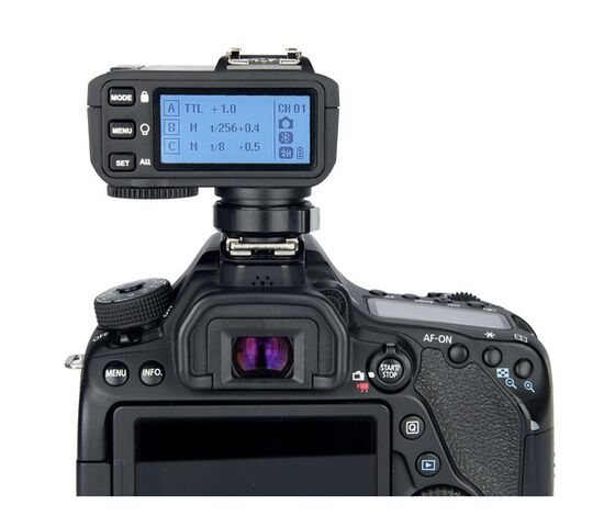 Пульт-радиосинхронизатор Godox X2T-C TTL для Canon, фото , изображение 6