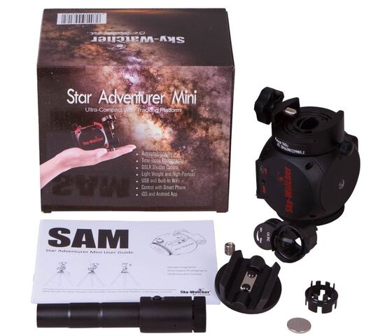 Монтировка Sky-Watcher Star Adventurer Mini, черная, фото , изображение 2