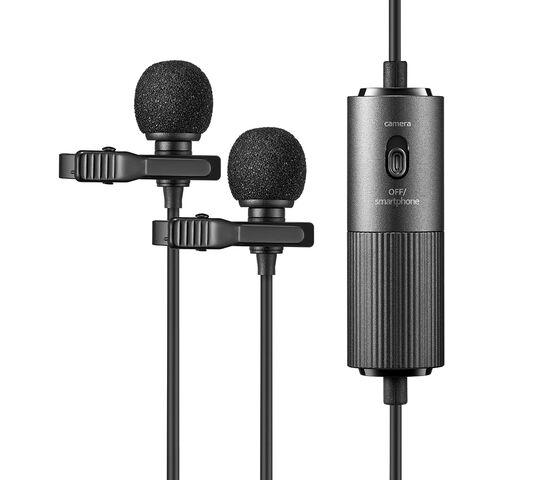 Микрофон петличный Godox LMD-40C двойной, фото 
