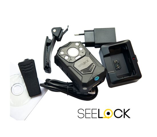 Персональный носимый видеорегистратор SEELOCK Inspector A1 64Гб с GPS, Объем памяти: 64 Гб, фото , изображение 8