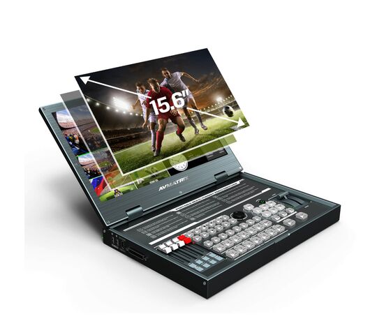 Видеомикшер AVMATRIX PVS0615 портативный 6CH SDI, фото 