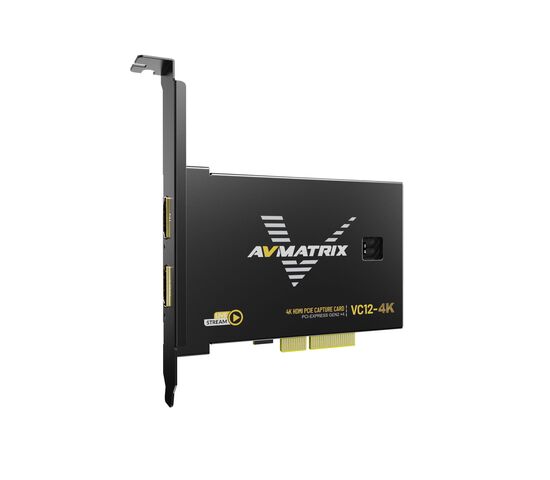 Плата видеозахвата AVMATRIX VC12-4K HDMI PCIE, фото 