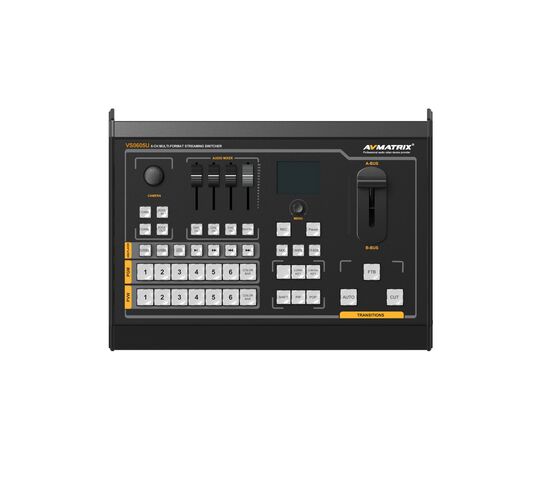 Видеомикшер AVMATRIX VS0605U cтационарный 6CH SDI PTZ USB, фото 