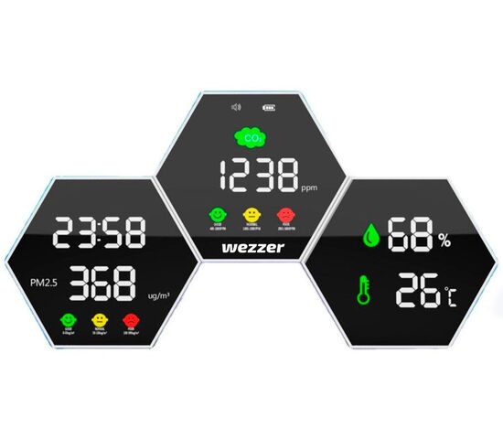 Монитор качества воздуха Levenhuk Wezzer Air PRO DM50, фото 