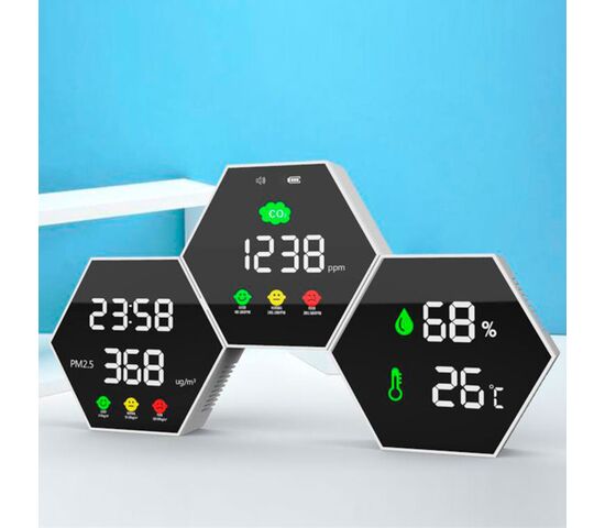 Монитор качества воздуха Levenhuk Wezzer Air PRO DM50, фото , изображение 3