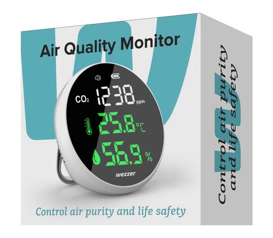 Монитор качества воздуха Levenhuk Wezzer Air MC30, фото , изображение 4