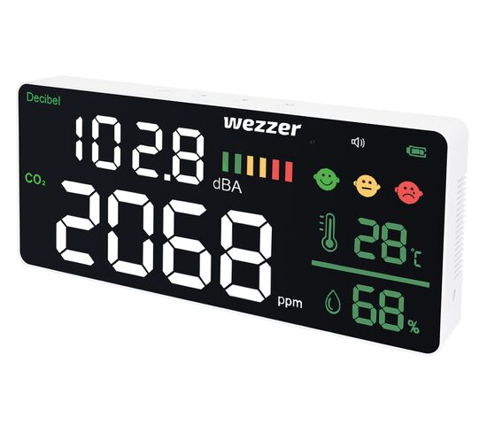 Монитор качества воздуха Levenhuk Wezzer Air PRO CN20, с шумомером, фото 