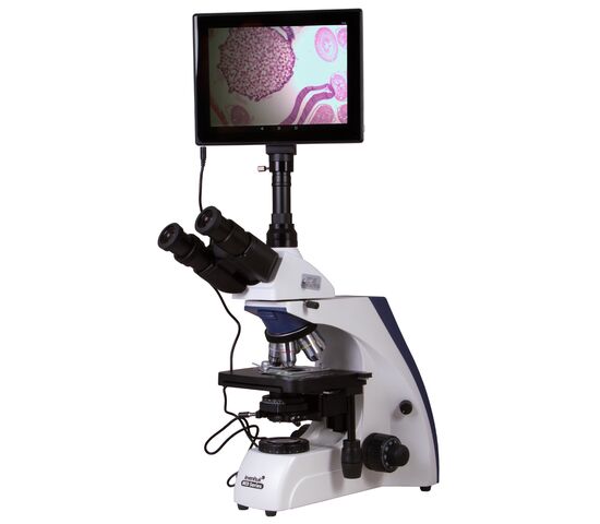 Микроскоп цифровой Levenhuk MED D30T LCD, тринокулярный, фото 