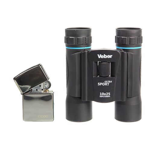 Бинокль Veber Ultra Sport БН 10x25 черный, фото , изображение 3