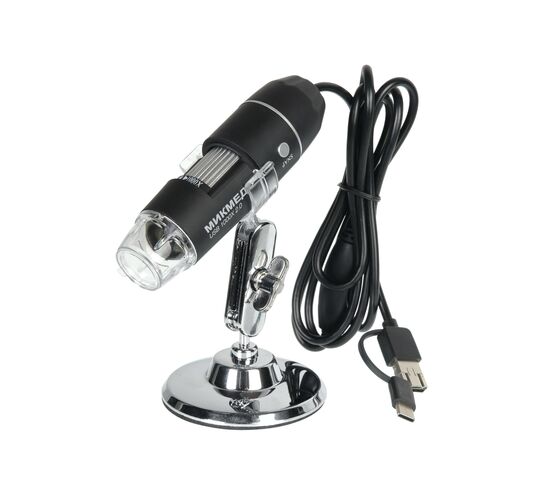 Цифровой микроскоп МИКМЕД USB 1000Х 2.0, фото 