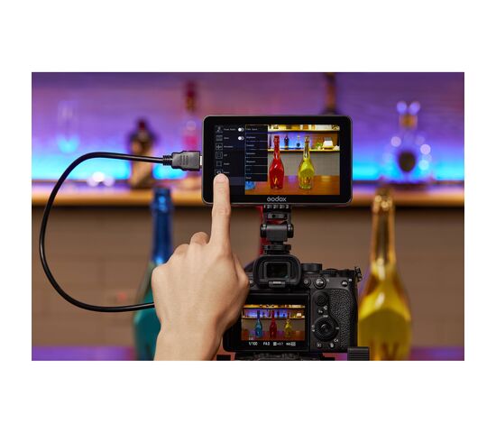 Видеомонитор Godox GM6S 5.5”4K HDMI накамерный, фото , изображение 10