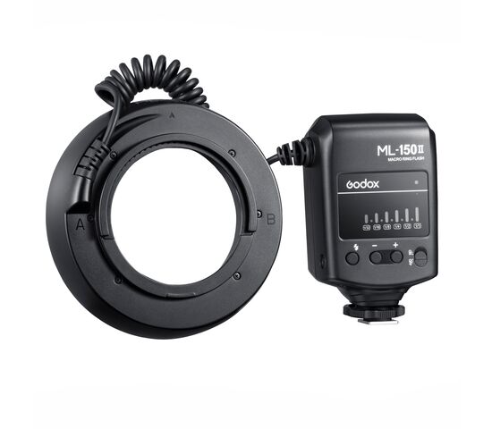 Вспышка для макросъемки Godox ML-150II кольцевая, фото , изображение 5