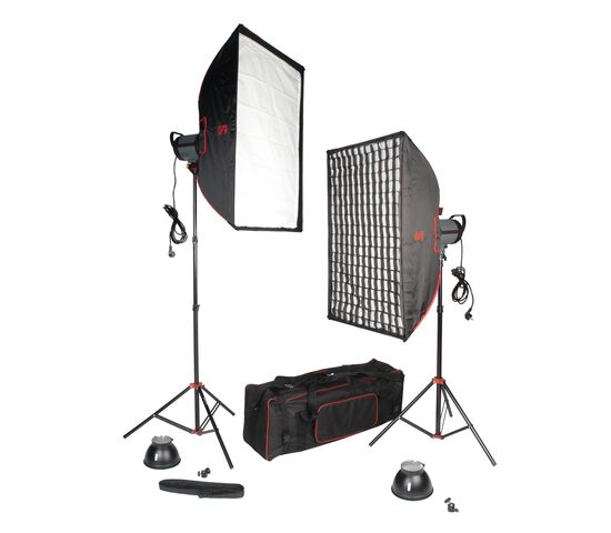 Комплект галогенных осветителей Falcon Eyes QLBK-1000 v2.0, фото , изображение 2