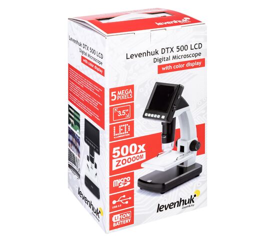 Микроскоп цифровой Levenhuk DTX 500 LCD, фото , изображение 12