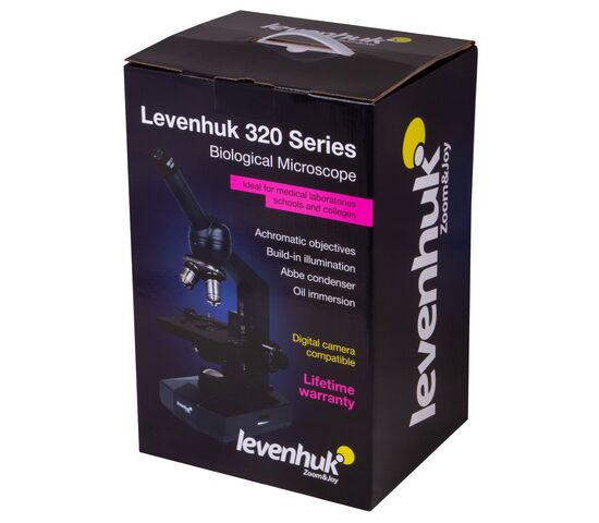 Микроскоп Levenhuk 320 BASE, монокулярный, фото , изображение 17