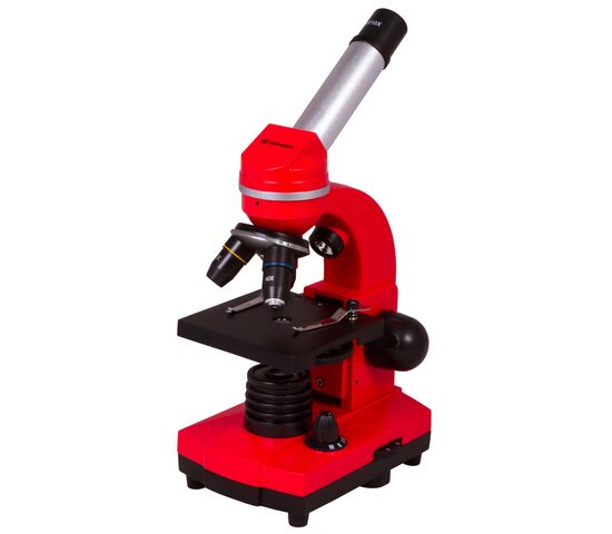 Микроскоп Bresser Junior Biolux SEL 40–1600x, красный, фото 