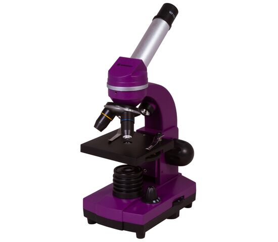 Микроскоп Bresser Junior Biolux SEL 40–1600x, фиолетовый, фото 