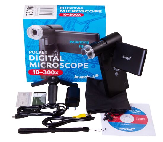 Микроскоп цифровой Levenhuk DTX 700 Mobi, фото , изображение 2
