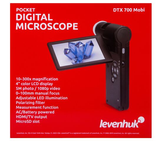 Микроскоп цифровой Levenhuk DTX 700 Mobi, фото , изображение 18