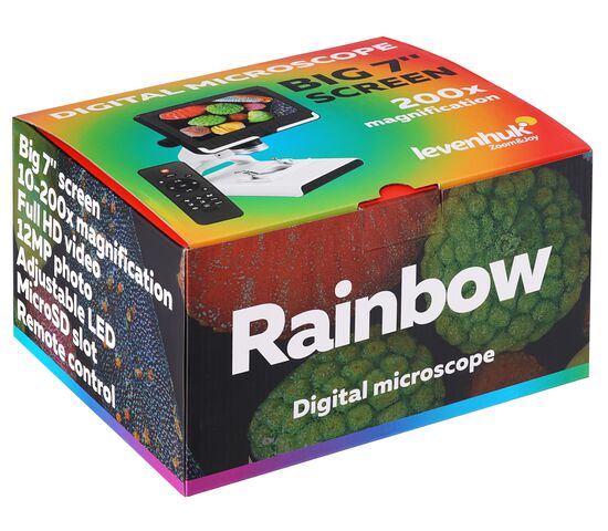 Микроскоп цифровой Levenhuk Rainbow DM700 LCD, фото , изображение 14
