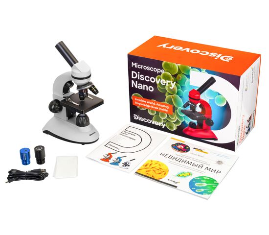 Микроскоп цифровой Discovery Nano Polar с книгой, фото , изображение 2