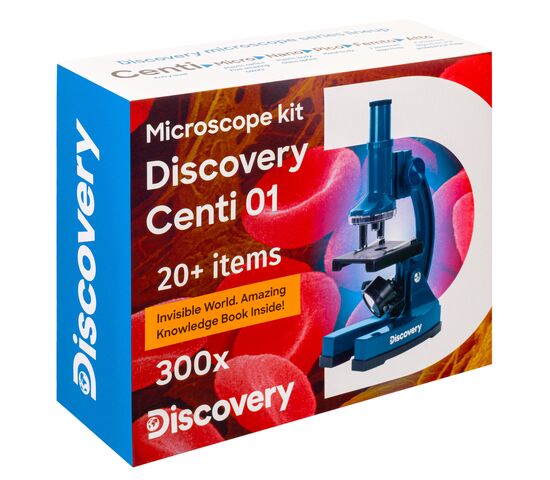 Микроскоп Discovery Centi 01 с книгой, фото , изображение 14
