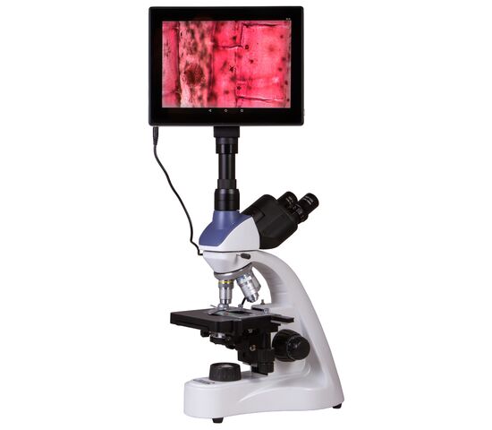 Микроскоп цифровой Levenhuk MED D10T LCD, тринокулярный, фото , изображение 3