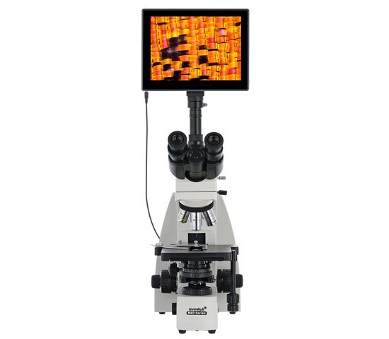 Микроскоп цифровой Levenhuk MED D40T LCD, тринокулярный, фото , изображение 4