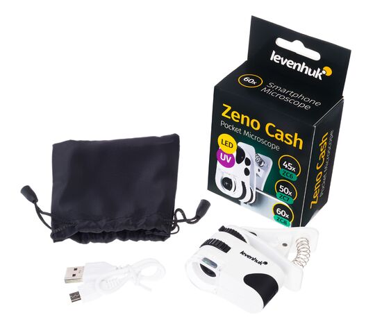 Микроскоп карманный для проверки денег Levenhuk Zeno Cash ZC8, фото , изображение 2