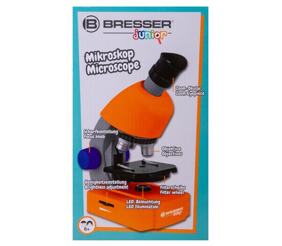 Микроскоп Bresser Junior 40–640x, фото , изображение 16
