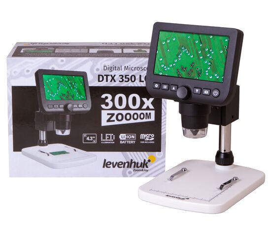 Микроскоп цифровой Levenhuk DTX 350 LCD, фото , изображение 16