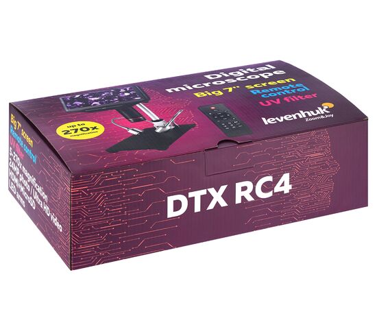Микроскоп с дистанционным управлением Levenhuk DTX RC4, фото , изображение 12