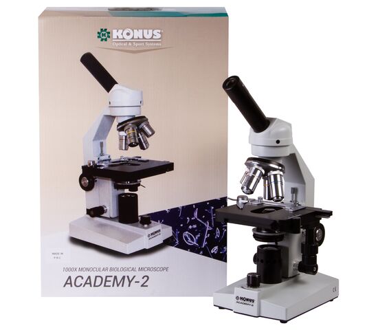 Микроскоп Konus Academy-2 1000x, фото , изображение 12