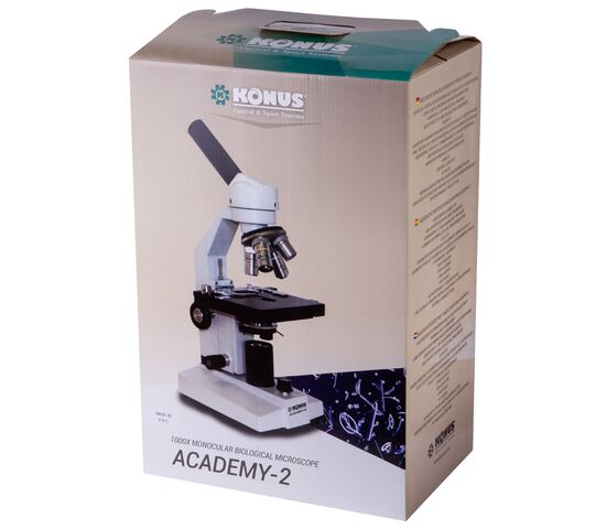 Микроскоп Konus Academy-2 1000x, фото , изображение 13