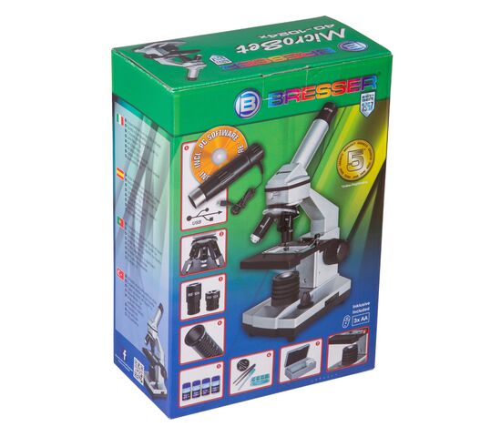 Микроскоп цифровой Bresser Junior 40x–1024x, без кейса, фото , изображение 13