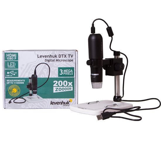 Микроскоп цифровой Levenhuk DTX TV, фото , изображение 2