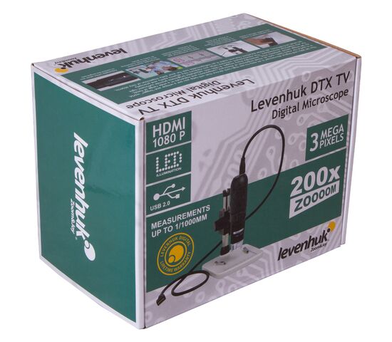 Микроскоп цифровой Levenhuk DTX TV, фото , изображение 14