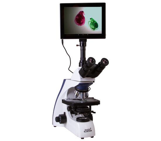 Микроскоп цифровой Levenhuk MED D30T LCD, тринокулярный, фото , изображение 4