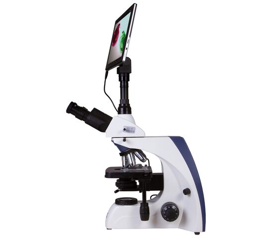 Микроскоп цифровой Levenhuk MED D30T LCD, тринокулярный, фото , изображение 9