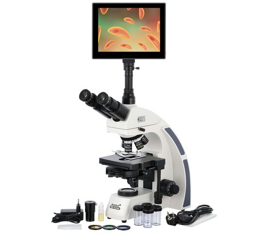 Микроскоп цифровой Levenhuk MED D45T LCD, тринокулярный, фото , изображение 2