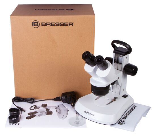 Микроскоп стереоскопический Bresser Analyth STR 10–40x, фото , изображение 10