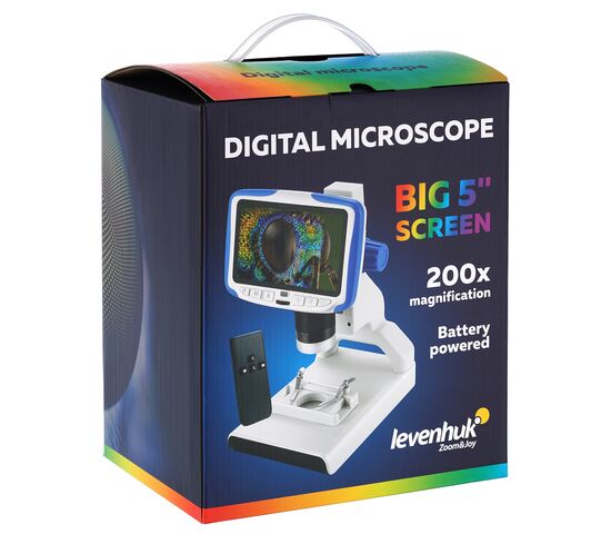 Микроскоп цифровой Levenhuk Rainbow DM500 LCD, фото , изображение 14