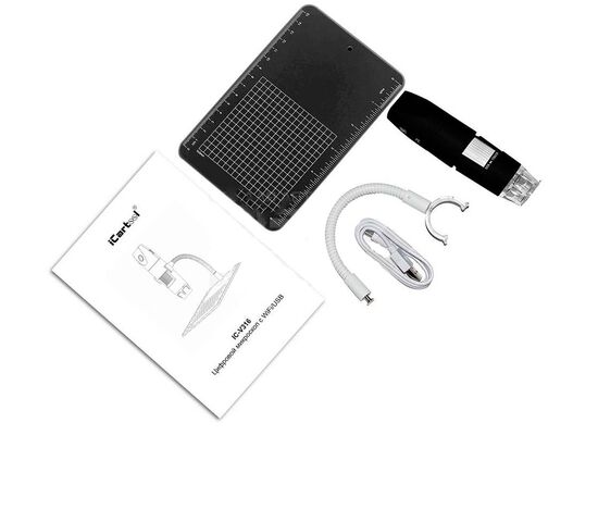 USB-микроскоп цифровой iCartool Wi-Fi, 2 Мпикс, 50–1000x (IC-V316), фото , изображение 2