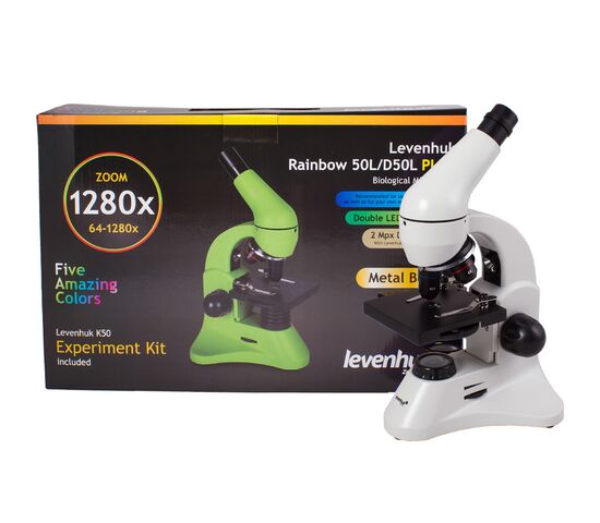 Микроскоп Levenhuk Rainbow D50L PLUS, 1,3 Мпикс, фото , изображение 18