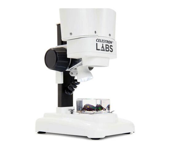 Микроскоп стереоскопический Celestron LABS S20, бинокулярный, фото , изображение 3